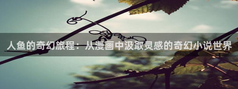 洞洞杂货店(漫画)香蕉文化：人鱼的奇幻旅程：从漫画中汲取灵感的奇幻小说世界